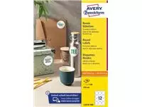 Een Avery Zweckform ronde etiketten, diameter 60 mm, wit, permanent klevend, 120 etiketten, 10 vellen koop je bij ShopXPress