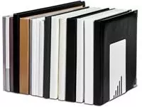 Een MAUL boekensteun metaal 14X8.5x14cm set 2 wit koop je bij ShopXPress