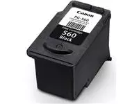 Een Canon inktcartridge PG-560, 180 pagina's, OEM 3713C001, zwart koop je bij ShopXPress