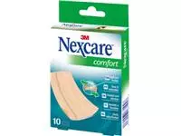 Een 3M pleister Nexcare Comfort 360° ft 10 x 6 cm, te verknippen, pak van 10 stuks koop je bij ShopXpress B.V.