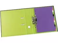 Een OXFORD MyColour tabbladen, formaat A4, uit gekleurde PP, 11-gaatsperforatie, 12 tabs koop je bij ShopXPress