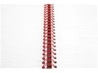Een Oxford BLACK N' RED spiraalblok karton, 140 bladzijden ft A4, gelijnd koop je bij ShopXPress