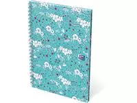 Een Oxford Floral hardcover spiraalschrift, ft B5, 60 vel, gelijnd, 3 geassorteerde designs koop je bij ShopXPress