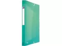 Een Oxford Urban elastobox uit PP, formaat 24 x 32 cm, rug van 2,5 cm, geassorteerde transparante kleuren koop je bij ShopXPress