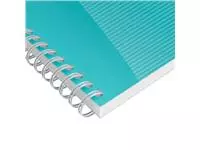 Een Oxford Office Essentials taskmanager, 230 bladzijden, ft 14,1 x 24,6 cm, aqua koop je bij ShopXPress