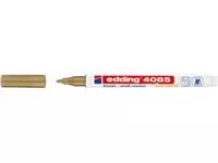 Een Edding Krijtmarker e-4085, ronde punt van 1 - 2 mm, goud koop je bij ShopXPress