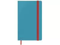 Een Leitz Cosy notitieboek met harde kaft, voor ft A5, gelijnd, blauw koop je bij ShopXPress