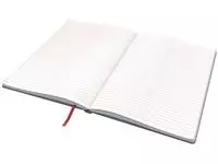 Een Leitz Cosy notitieboek met harde kaft, voor ft B5, gelijnd, grijs koop je bij ShopXPress