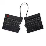 Een R-Go Split Break ergonomisch Bluetooth toetsenbord, azerty, zwart koop je bij ShopXPress