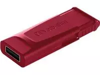 Een Verbatim USB 2.0 Slider USB stick, 32 GB, pak van 2 stuks koop je bij ShopXPress