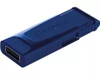 Een Verbatim USB 2.0 Slider USB stick, 32 GB, pak van 2 stuks koop je bij ShopXPress