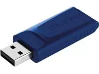 Een Verbatim USB 2.0 Slider USB stick, 32 GB, pak van 2 stuks koop je bij ShopXPress