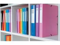 Een Exacompta elastobox rug van 2,5 cm geassorteerde kleuren koop je bij ShopXPress