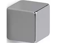 Een MAUL neodymium kubusmagneet 10x10x10mm 3.8kg blister 4, voor glas- en whitebord koop je bij ShopXPress