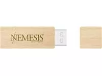 Een Nemesis USB-stick, bamboe, 32 GB koop je bij ShopXPress