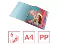 Een Esselte Colour'Breeze sorteermap, PP, ft A4, 6 tabs, assorti koop je bij ShopXPress