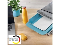 Een Leitz Ergo Cosy laptopstandaard, 80 % gerecycleerd kunststof, blauw koop je bij ShopXPress