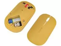 Een Leitz Cosy draadloze muis, geel koop je bij ShopXPress