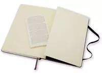 Een Moleskine notitieboek, ft 9 x 14 cm, geruit, harde cover, 192 bladzijden, zwart koop je bij ShopXPress