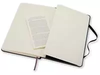 Een Moleskine notitieboek, ft 13 x 21 cm, gelijnd, harde cover, 240 bladzijden, zwart koop je bij ShopXPress