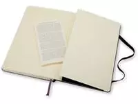 Een Moleskine notitieboek, ft 13 x 21 cm, geruit, harde cover, 240 bladzijden, zwart koop je bij ShopXPress