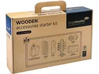 Een Legamaster WOODEN starterkit voor whiteboards, doos koop je bij ShopXPress