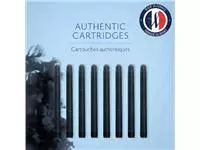 Een Waterman inktpatronen Standard Long, zwart (Intense), blister van 8 stuks koop je bij ShopXPress
