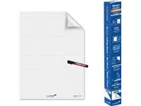 Een Legamaster Magic-Chart flipchart folie, ft 60 x 80 cm, wit, geruit, rol van 25 vel koop je bij ShopXPress