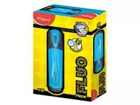 Een Maped markeerstift Fluo'Peps Classic blauw koop je bij ShopXPress