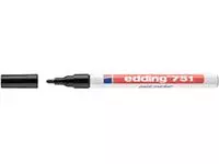 Een Edding paintmarker e-751 Professional zwart koop je bij ShopXPress