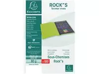 Een Exacompta Rock's 80 dossiermap, ft 22 x 31 cm, pak van 100, grijs koop je bij ShopXPress