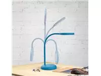 Een MAUL bureaulamp LED Joy op voet, warmwit licht, athlantic blue koop je bij ShopXPress