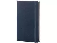 Een Moleskine notitieboek, ft 13 x 21 cm, gelijnd, harde cover, 240 blad, saffier koop je bij ShopXPress