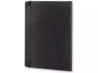 Een Moleskine notitieboek, ft 19 x 25 cm, geruit, harde cover, 192 blad, zwart koop je bij ShopXPress