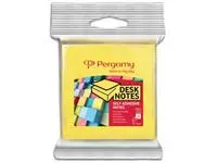 Een Pergamy notes, ft 76 x 76 mm, pak van 2, neon geel en neon groen koop je bij ShopXPress