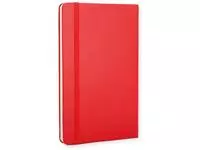 Een Moleskine notitieboek, ft 13 x 21 cm, gelijnd, harde cover, 240 blad, rood koop je bij ShopXPress