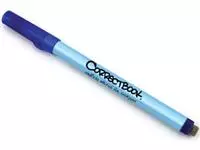 Een Correctbook uitwisbare pen, schrijfbreedte: 0,6mm, blauw koop je bij ShopXPress