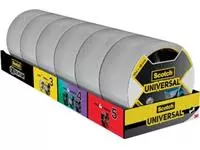 Een Scotch ducttape Universal, ft 48 mm x 10 m, zilver koop je bij ShopXPress