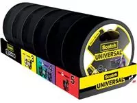 Een Scotch ducttape Universal, ft 48 mm x 25 m, zwart koop je bij ShopXPress