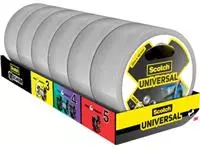 Een Scotch ducttape Universal, ft 48 mm x 25 m, zilver koop je bij ShopXPress