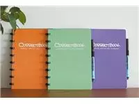 Een Correctbook A5 Original: uitwisbaar / herbruikbaar notitieboek, gelijnd, Peachy Orange (oranje) koop je bij ShopXPress