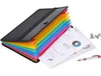 Een Viquel voorordner Rainbow 8 vakken koop je bij ShopXPress