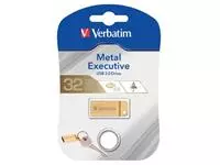 Een Verbatim Metal Executive USB 3.0 stick, 32 GB koop je bij ShopXPress