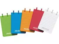 Een Adoc notitieboekje Colorlines, ft A7, gelijnd, geassorteerde kleuren koop je bij ShopXPress