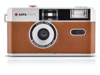 Een AgfaPhoto retro analoog fototoestel, 35mm, bruin koop je bij ShopXPress