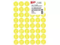 Een Agipa Kortinglabel -30%, geel, pak van 192 stuks, verwijderbaar koop je bij ShopXPress