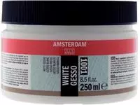 Een Amsterdam witte gesso, fles van 250 ml koop je bij ShopXPress