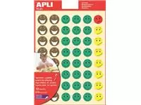 Een Apli Kids beloningsstickers Happy Smile, blister met 576 stickers koop je bij ShopXPress