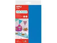 Een Apli Kids schuimrubber ft 20 x 30 cm, pak met 10 vellen in geassorteerde kleuren koop je bij ShopXPress