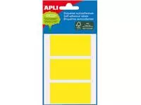 Een Apli gekleurde etiketten in etui geel (2071) koop je bij ShopXPress
